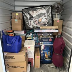 Natomas Self Storage - The interior of my 5x5 storage unit.