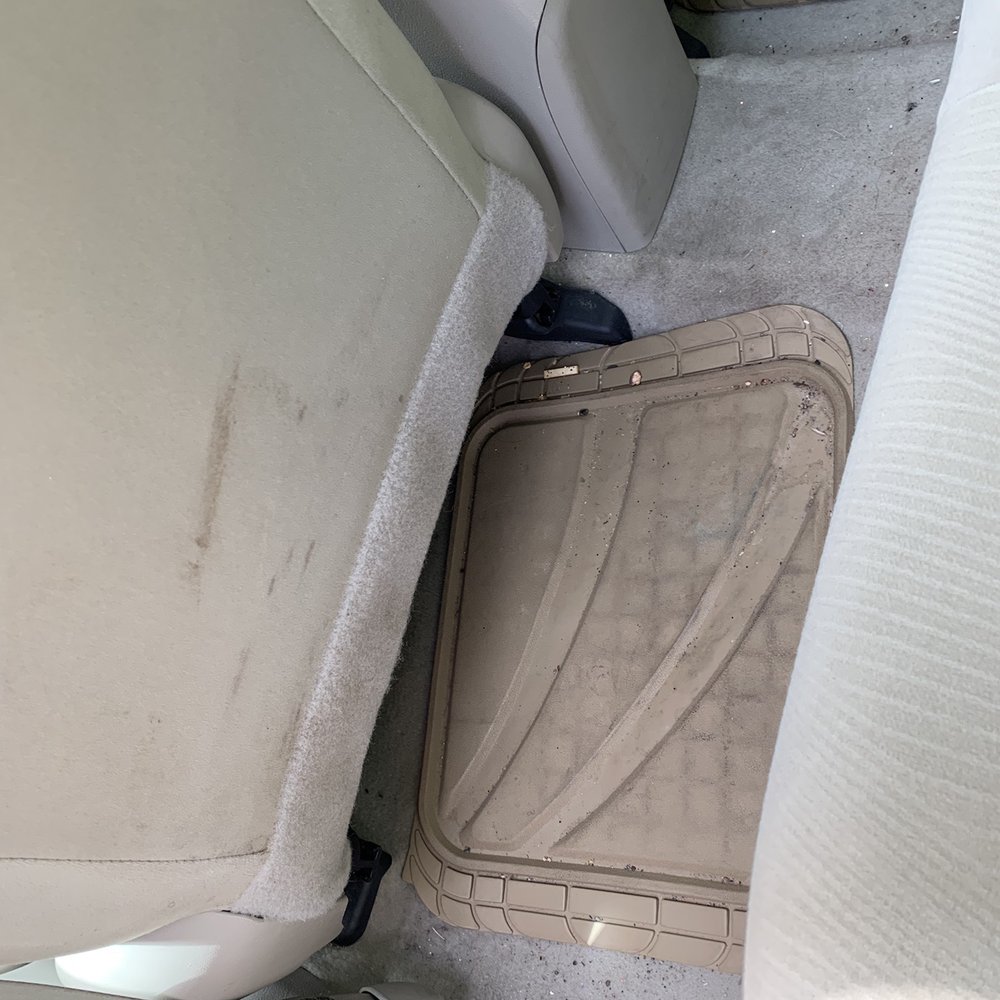 Detail Docs - Back seat before - Auto Detailing Near Me - Springboro, Ohio Detail Docs - Back seat before - Auto Detailing Near Me - Springboro, Ohio