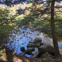 Northstar Campground - River that runs by some of the campsites