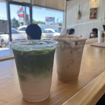 Malaya - Strawberry matcha and malaya signature - Coffee & Tea Near Me - Los Angeles, California Malaya - Strawberry matcha and malaya signature - Coffee & Tea Near Me - Los Angeles, California