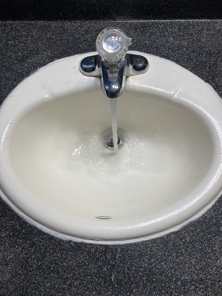 Slide of Straight Arrow Drain Cleaning