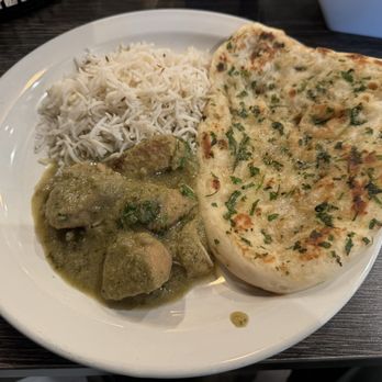 Natkhat Flavors - Chicken in cream based spiced just right, cumin rice and garlic nan - Indian Near Me - Dripping Springs, Texas Natkhat Flavors - Chicken in cream based spiced just right, cumin rice and garlic nan - Indian Near Me - Dripping Springs, Texas