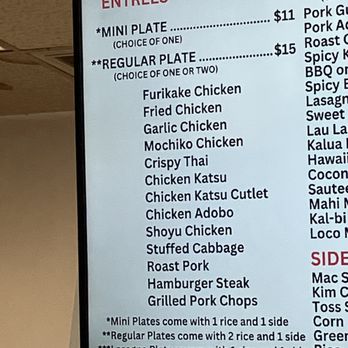 KJ's Local Grindz - Chicken Shop Near Me - Kaneohe, Hawaii