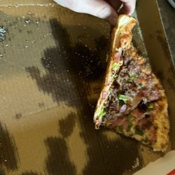 Mr. Pizza - Incredibly thin pizza.
