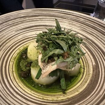 Skyhigh - Sea bass entree - Bars Near Me - Philadelphia, Pennsylvania