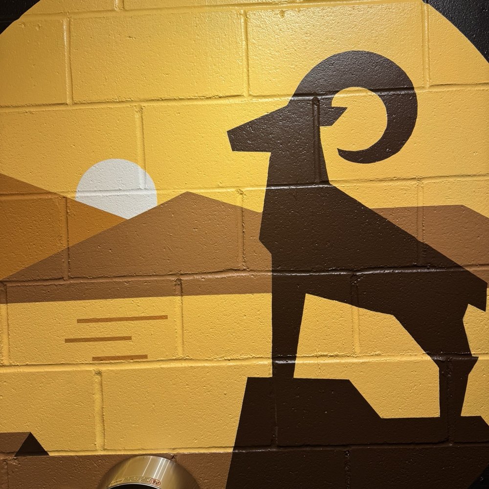 Cool murals inside Cool murals inside