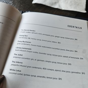 The Library - Cocktail menu - Breakfast & Brunch Near Me - St Petersburg, Florida The Library - Cocktail menu - Breakfast & Brunch Near Me - St Petersburg, Florida