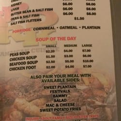 Yard Jerk - Menu
