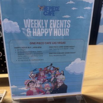 One Piece Cafe - Themed Cafes Near Me - Las Vegas, Nevada One Piece Cafe - Themed Cafes Near Me - Las Vegas, Nevada