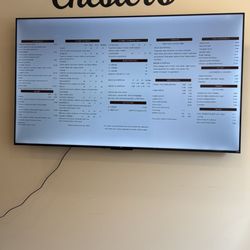 Chesters Cafe & Pizzeria - Menu