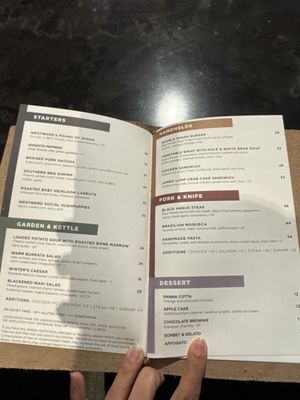 Menu photo 1 Westward Social Big Sky, MT Menu photo 1 Westward Social Big Sky, MT