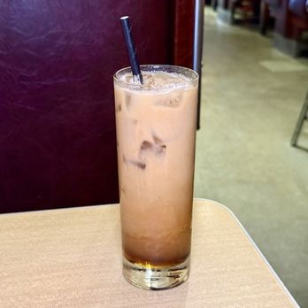The Senator - iced maple almond latte - espresso, maple, steamed almond milk - Breakfast & Brunch Near Me - Toronto, Ontario The Senator - iced maple almond latte - espresso, maple, steamed almond milk - Breakfast & Brunch Near Me - Toronto, Ontario