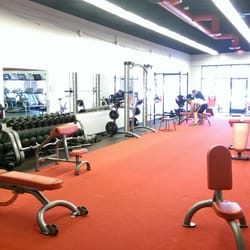 Dumbbells (2lbs - 125lbs) Smith Machine, Power rack, Plate loaded hack squat, and Olympic weight bars/plates.