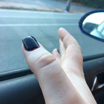 T & C Nails - Left the salon with a scraped nail. - Nail Salons Near Me - South Portland, Maine