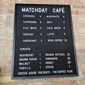 Soccer House - Full coffee menu for early games - Sports Bars Near Me - Chicago, Illinois Soccer House - Full coffee menu for early games - Sports Bars Near Me - Chicago, Illinois