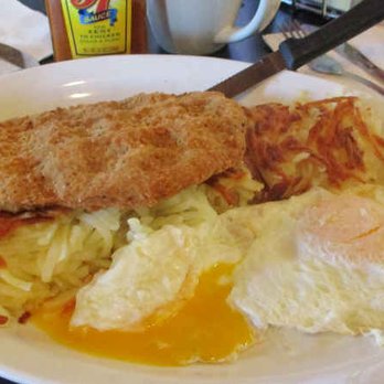 Waffles Plus - CFS Platter w/Over Easys... - Diners Near Me - Spokane, Washington