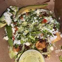 Chicken flatuas ($$ added the avocado) Chicken flatuas ($$ added the avocado)