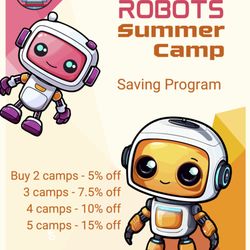 Rolling Robots -  LA - The more camp you buy, the more fun you have, and the more you save!
