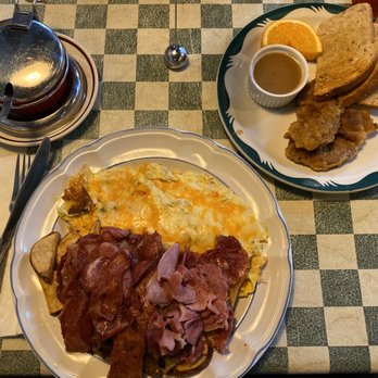 Fraser Park Restaurant - Deluxe breakfast. It's German breakfast with schnitzel. - Breakfast & Brunch Near Me - Burnaby, British Columbia