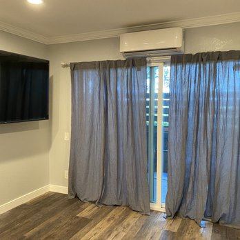 Shaun’s Home Services - Mounted tv and curtain rod (1 of 3) - Handyman Near Me