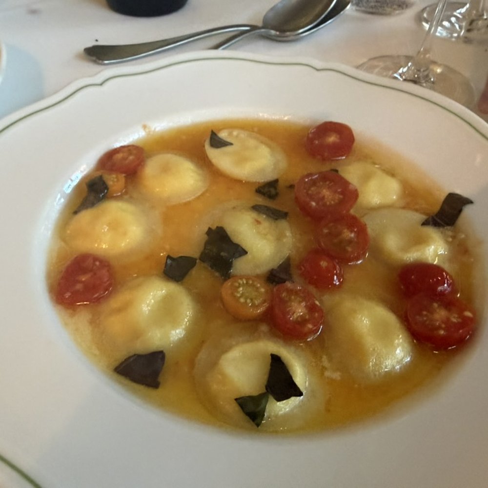Savoie - Cheese ravioletttes with fresh tomato and basil - French Near Me - Tahoe City, California Savoie - Cheese ravioletttes with fresh tomato and basil - French Near Me - Tahoe City, California