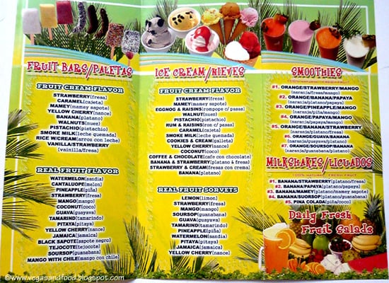 Menu photo 8 Mateo's Ice Cream & Fruit Bars Los Angeles, CA