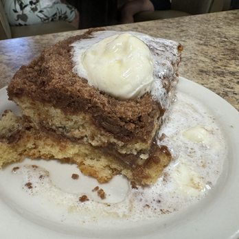 Carolyn's Cafe - I didn't realize that the coffee cake comes as an option for your entree - Breakfast & Brunch Near Me - Redlands, California