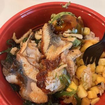San Poke - Eel Bowl (custom) - Poke Near Me - San Antonio, Texas San Poke - Eel Bowl (custom) - Poke Near Me - San Antonio, Texas
