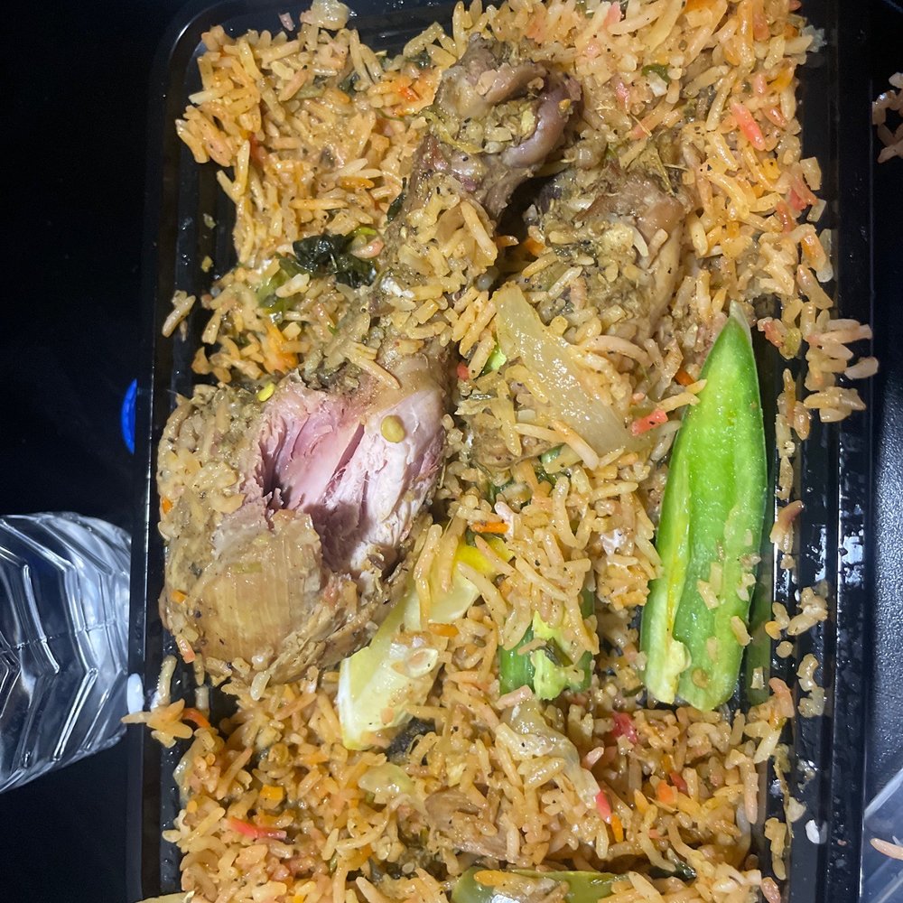 Punjabi restaurant - a plate of rice with meat and vegetables - Indian Near Me - Okemah, Oklahoma Punjabi restaurant - a plate of rice with meat and vegetables - Indian Near Me - Okemah, Oklahoma