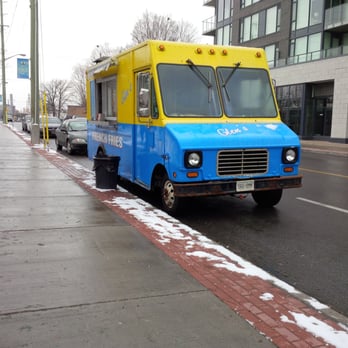 Glen's Chip Truck - a blue and yellow truck - Food Trucks Near Me Glen's Chip Truck - a blue and yellow truck - Food Trucks Near Me
