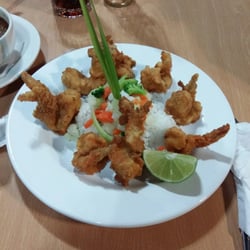 Le Saint Bonnet - Camarones empannizados!!!