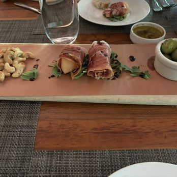 Eno Terra - Prosciutto wrapped in Mellon with spiced cashews and olives - Italian Near Me - Kingston, New Jersey