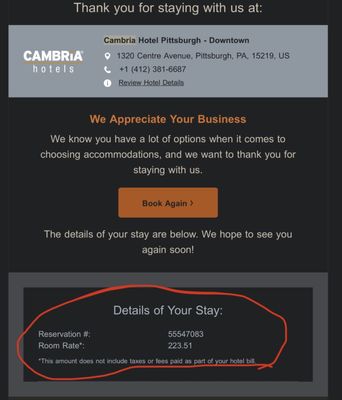 Cambria Hotel Pittsburgh - Downtown by null