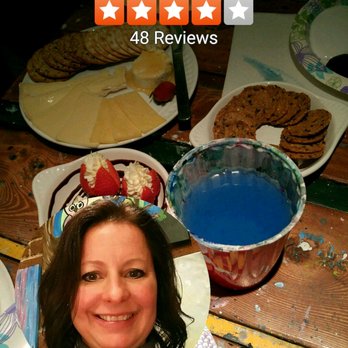Crafted Palette - The only thing cheesier than my check in is that amazing cheese plate and mascarpone stuffed berries...gotta try them! - Coffee & Tea Near Me - Reno, Nevada