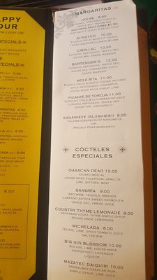 Menu photo 8 El Camino Seattle, WA