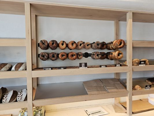 Modern Bread and Bagel by null