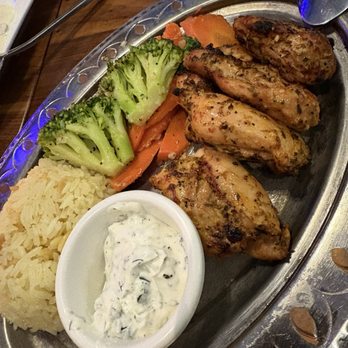 Calamari Bistro & Bar - Chicken Shish Kebab - Mediterranean Near Me - Livermore, California