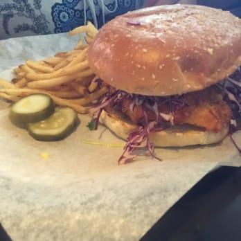 Yard House - Nashville Hot Chicken sandwich - Bars Near Me - Westlake, Ohio Yard House - Nashville Hot Chicken sandwich - Bars Near Me - Westlake, Ohio