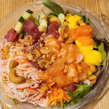 Poke Bros - one of our "Build Your Own" Bowls - Poke Near Me - Avon, Connecticut