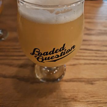 Loaded Question Brewing - a glass of beer on a table - Breweries Near Me - Portsmouth, New Hampshire Loaded Question Brewing - a glass of beer on a table - Breweries Near Me - Portsmouth, New Hampshire