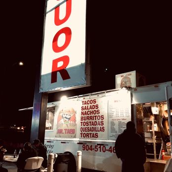 Mr. Taco - Taco truck in front of a liquor store is where you need to be! - Food Trucks Near Me - Jacksonville, Florida Mr. Taco - Taco truck in front of a liquor store is where you need to be! - Food Trucks Near Me - Jacksonville, Florida