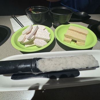 Chubby Cattle - Taro, frozen tofu and shrimp paste - Hot Pot Near Me - Las Vegas, Nevada
