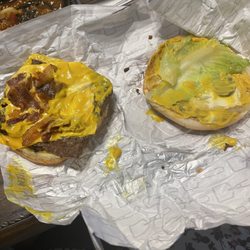 Wendy's - Mustard sandwich