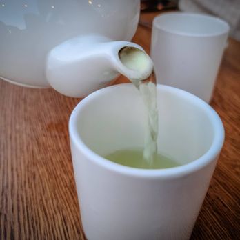 Kiku - a tea being poured into a cup - Japanese Near Me - Montreal, Quebec