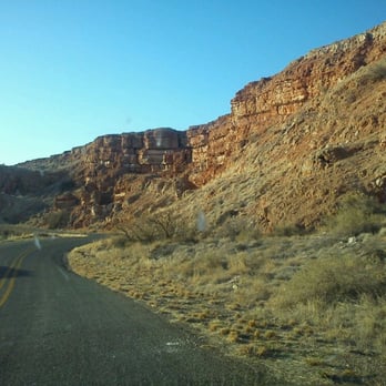 Bottomless Lakes State Park - The drive out of the park - Parks Near Me - Roswell, New Mexico