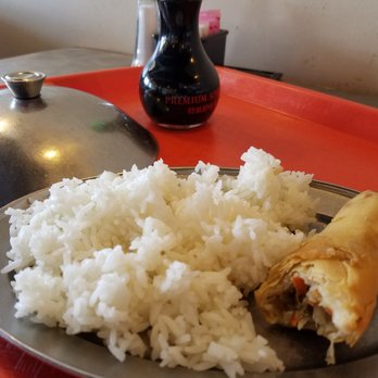 Chan's Chinese Restaurant - Steam rice and Free Eggroll - Chinese Near Me - Mesquite, Texas