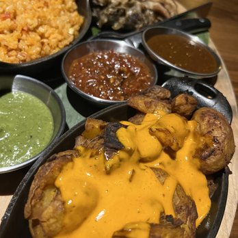 Leña Brava - Patatas Bravas, Paella Rice, salsas - Seafood Near Me - Chicago, Illinois