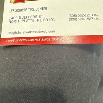 Les Schwab Tire Center - Assistant Manager who is afraid to get dirty and help in the garage when the techs are super backed up. - Oil Change Stations Near Me - North Platte, Nebraska Les Schwab Tire Center - Assistant Manager who is afraid to get dirty and help in the garage when the techs are super backed up. - Oil Change Stations Near Me - North Platte, Nebraska