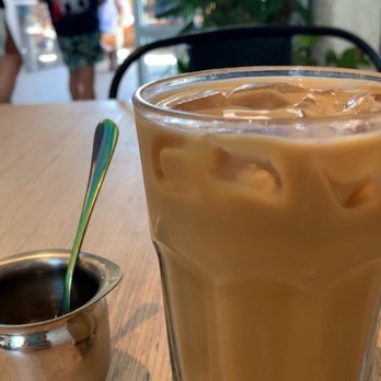 Oddly Correct - Oat milk latte with simple sugar - Coffee & Tea Near Me - Kansas City, Missouri Oddly Correct - Oat milk latte with simple sugar - Coffee & Tea Near Me - Kansas City, Missouri