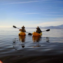 The Motel by the Sea - Kayaking on the salton sea is beautiful. Nothing like it.